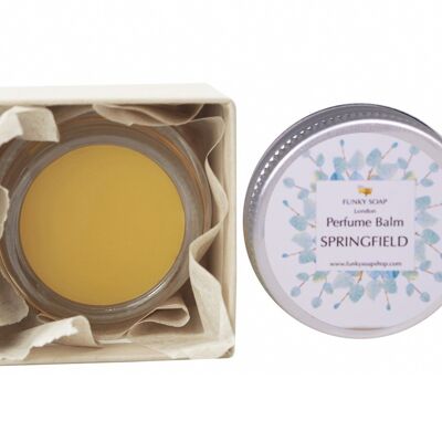 SPRINGFIELD Perfume Balm, 100% Natural & Handmade , 5g