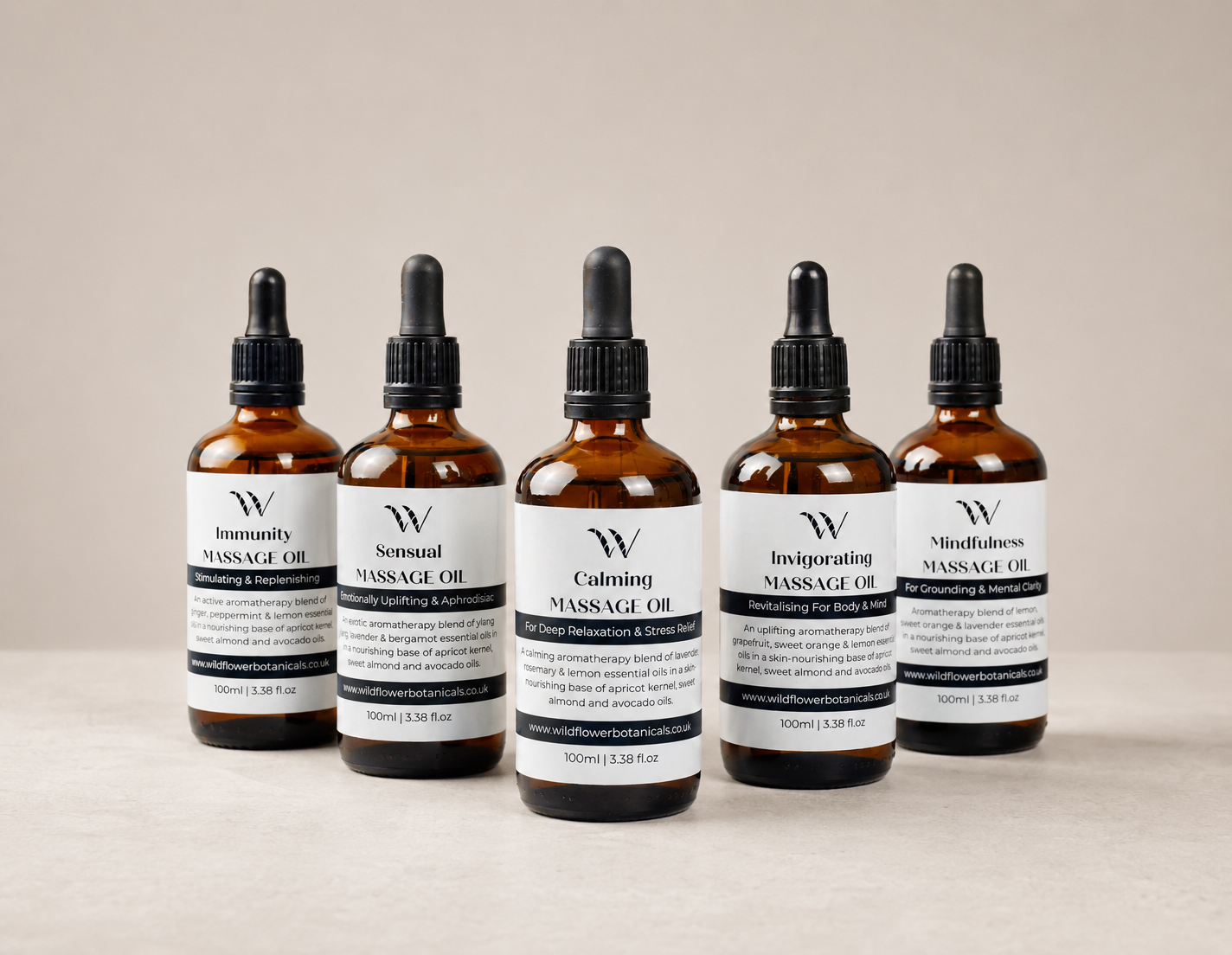 MASSAGE OIL Aromatherapy Blend 100ml