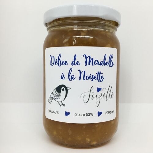 Délice de Mirabelle à la Noisette