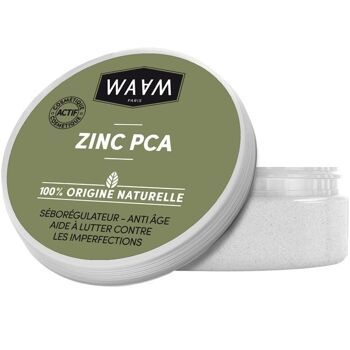 WAAM Cosmetics – Actif Cosmétique Zinc PCA