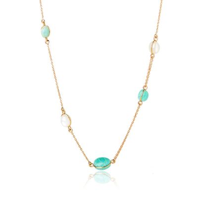 COLLIER BESTOUAN amazonite