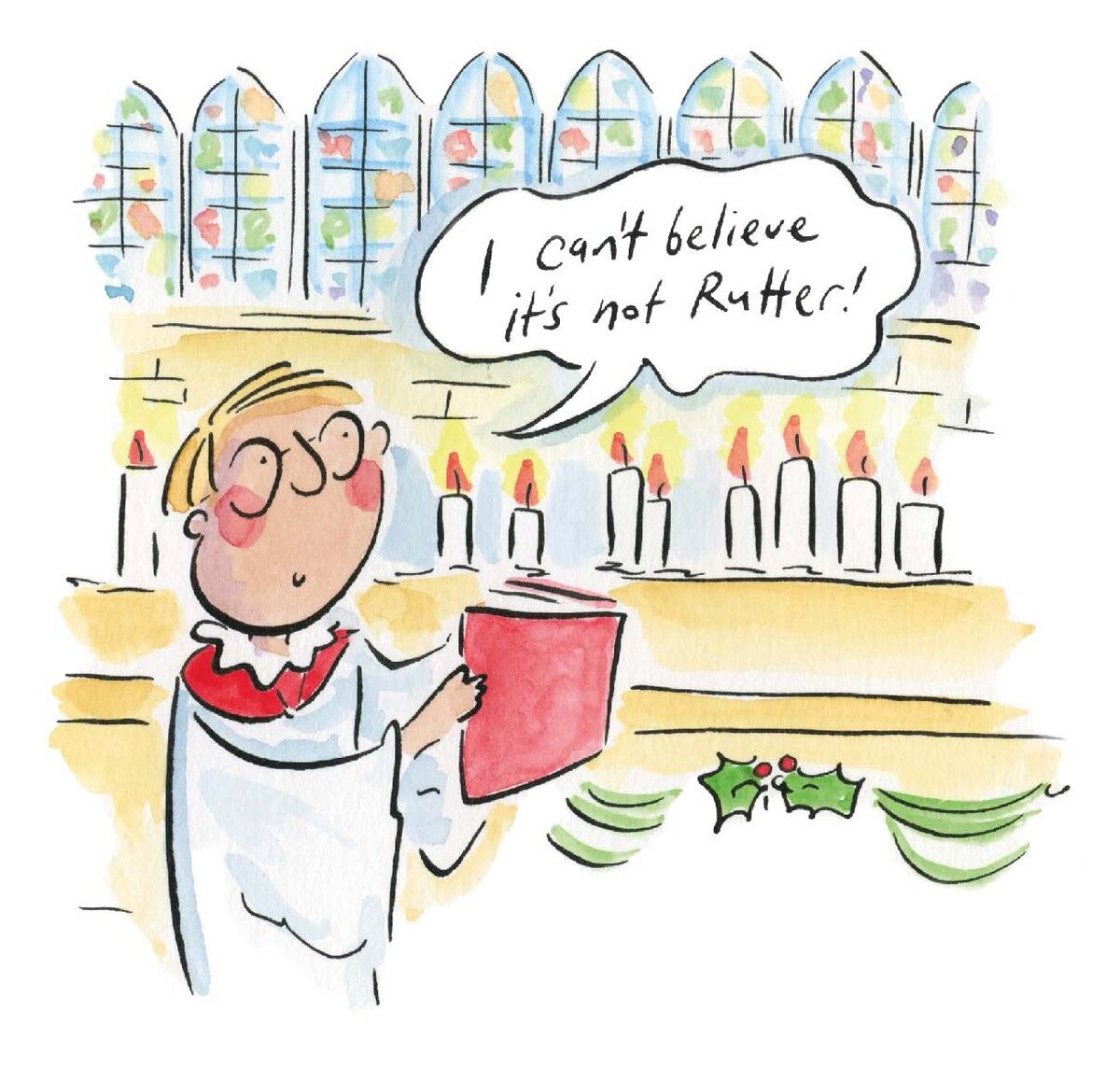 Non posso credere che non sia il biglietto di Natale di Rutter