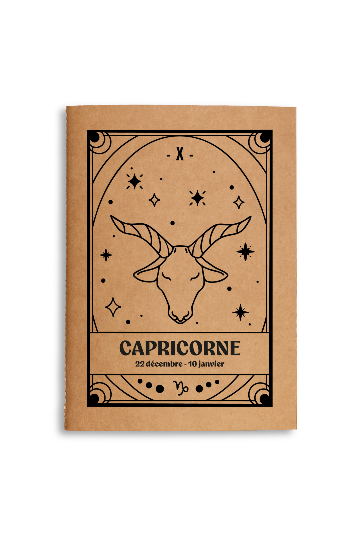 Capricorn Zodiac Notebook