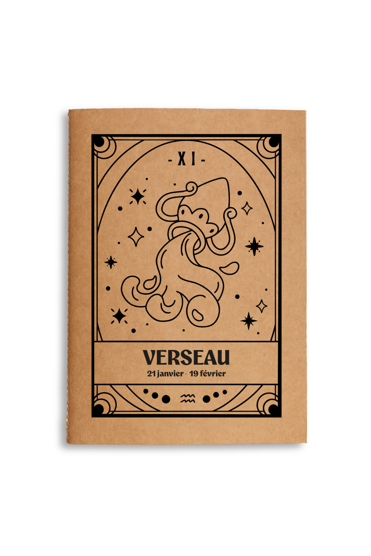 Aquarius Zodiac Notebook