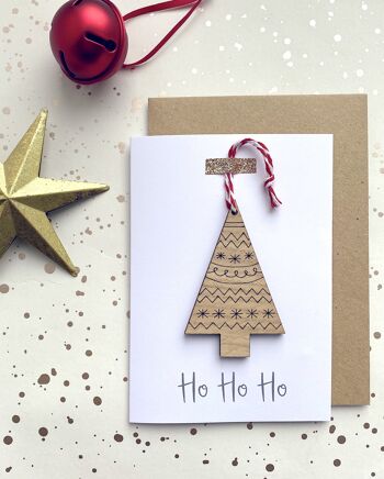 Carte de Noël Ho Ho Ho