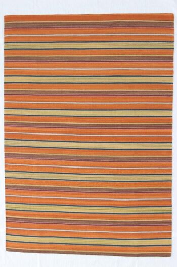 Tapis Hazan Kelim Stripes-H Or Orange 235 x 170 1