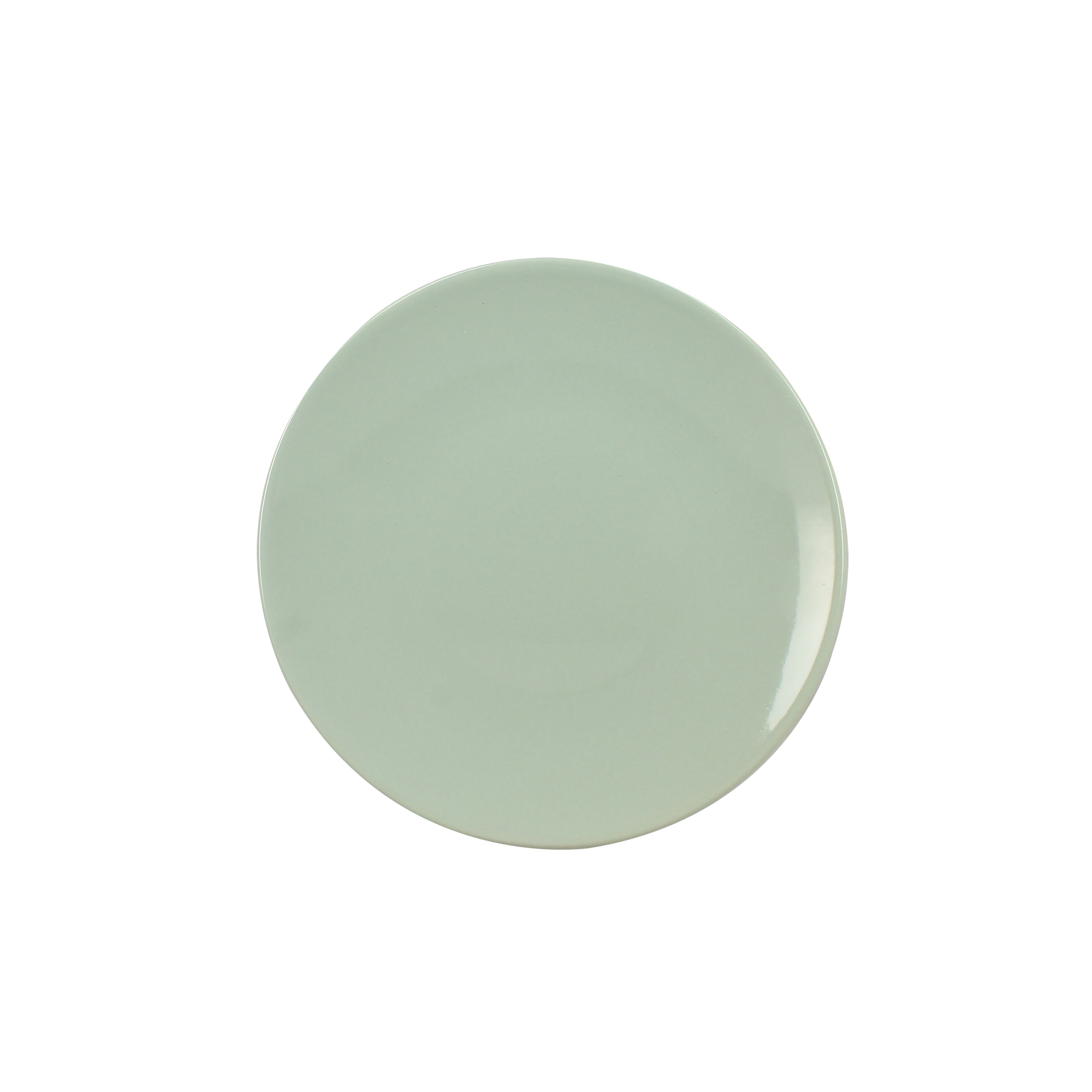 20cm Celadon Green Earthenware Dessert Plate - VITA