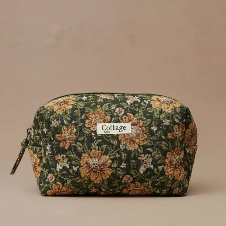 Neceser XL de tela jacquard