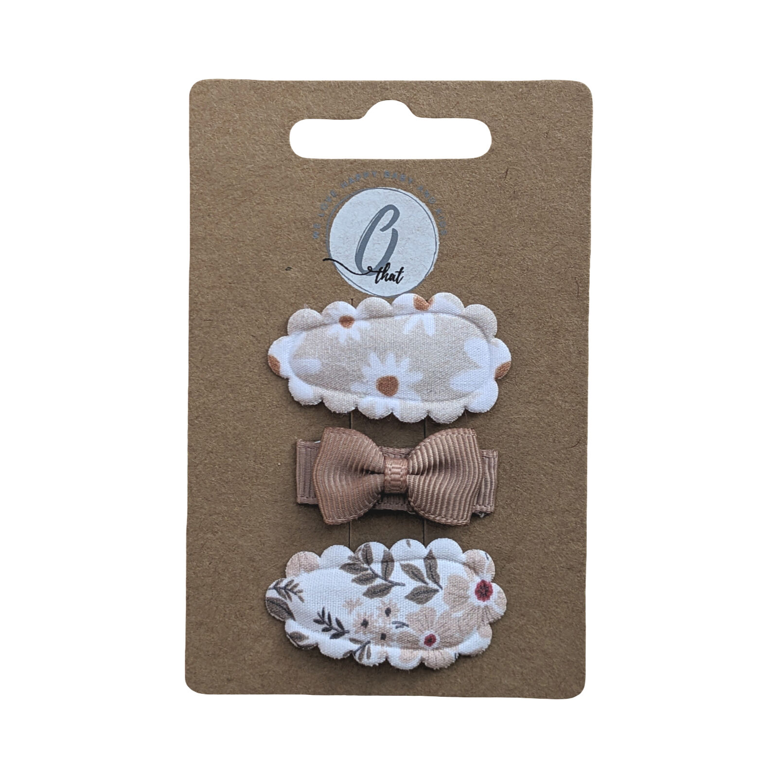 Baby alligator clips flower/bow OK3800