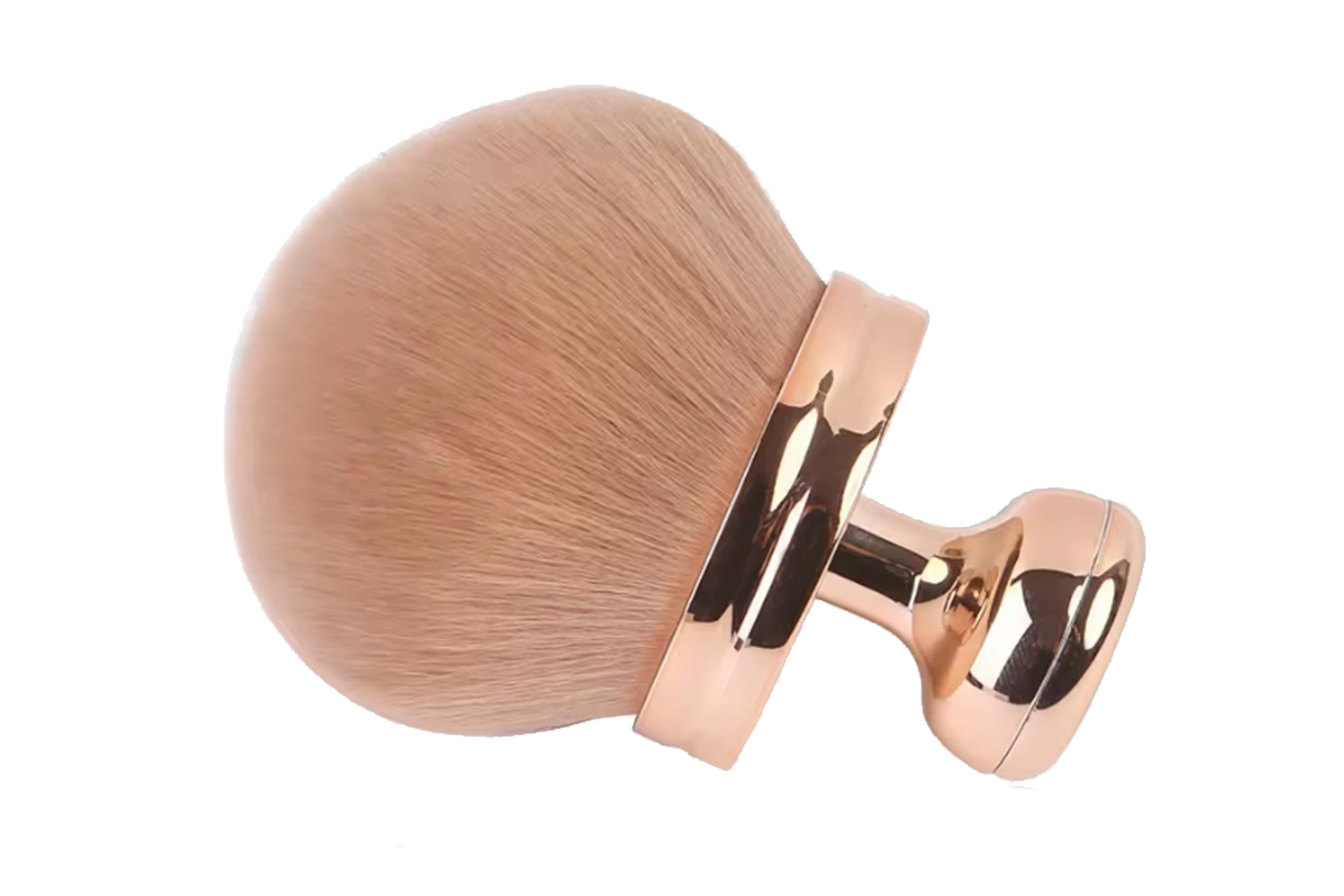 Pennello Kabuki largo con setole sintetiche vegane morbide