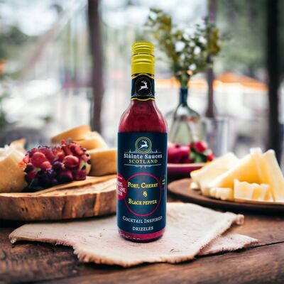 Port, Cherry & Black Pepper 'A boozy sauce for cheese and steak'