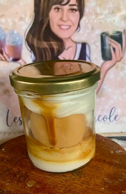Gourmet salted caramel candle - new version