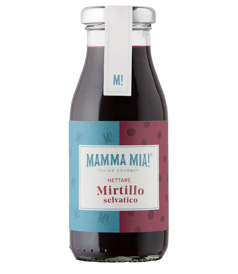 Néctar de arándanos silvestres 200 ml - ¡Mamma mia!