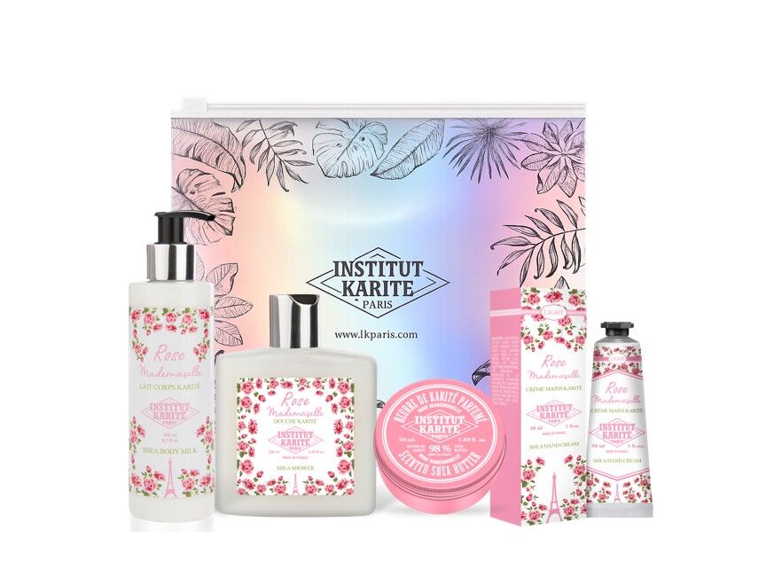 Estuche para lápices holográfico Mademoiselle Rose