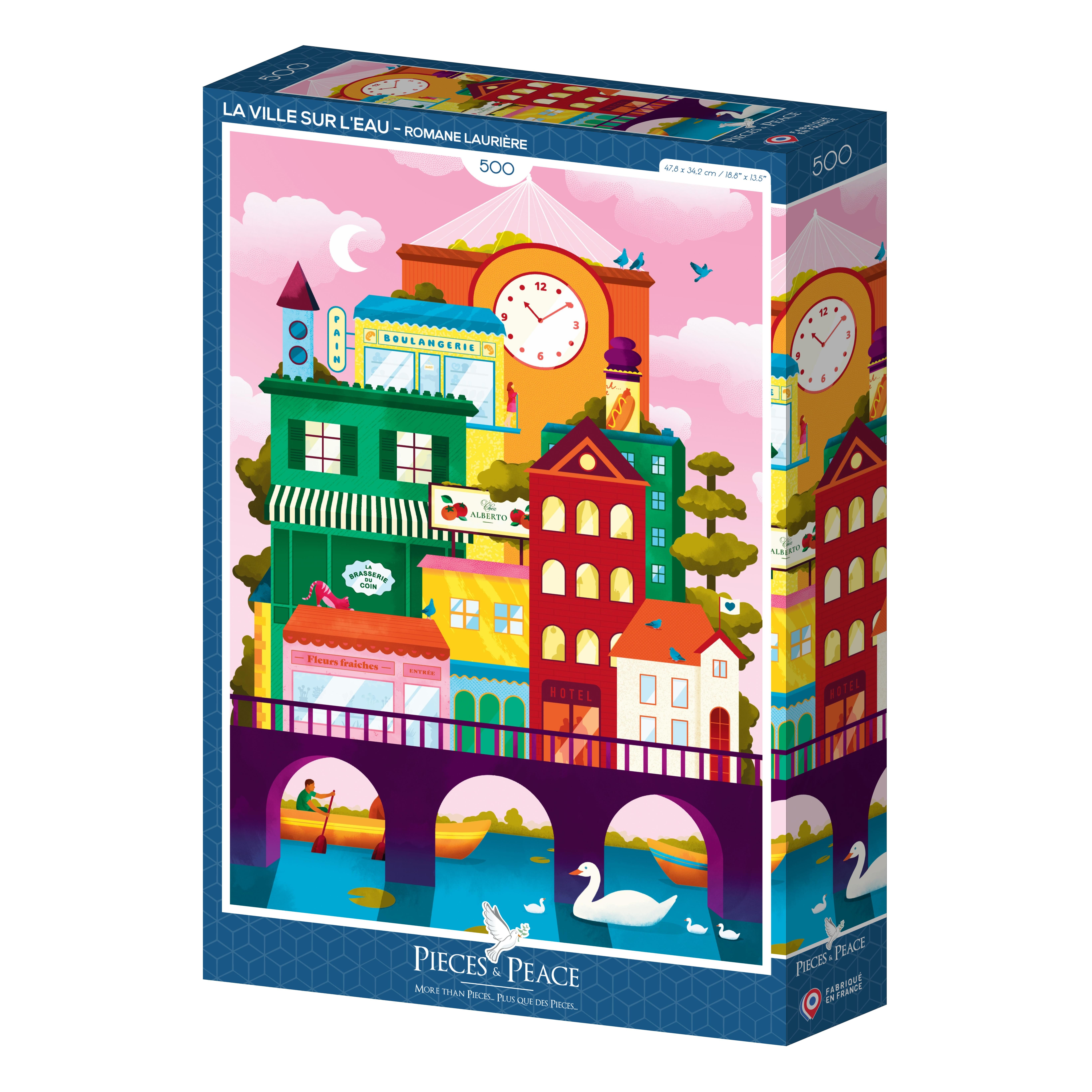 500-piece puzzle - The City on the Water