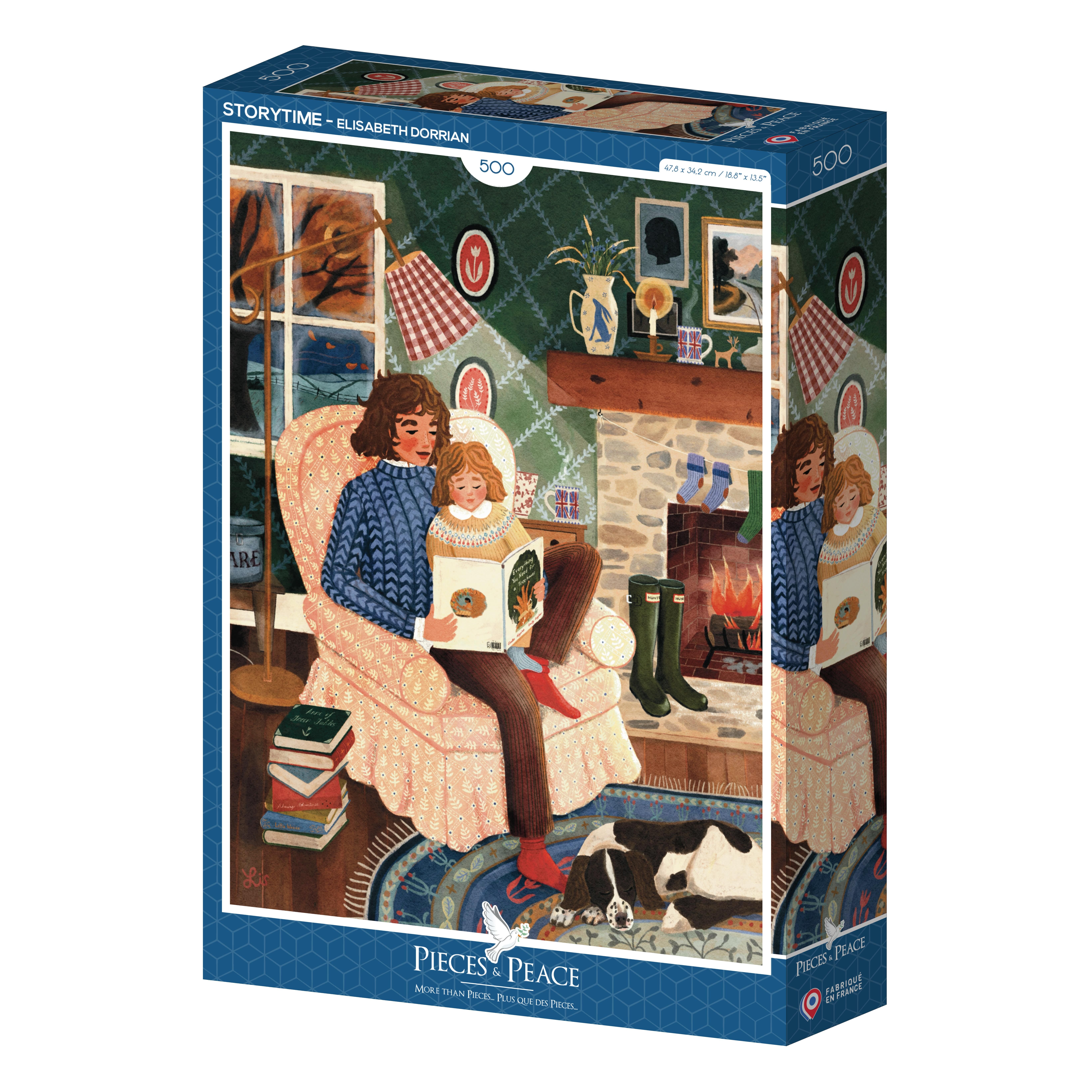 500-piece puzzle - Bedtime Story