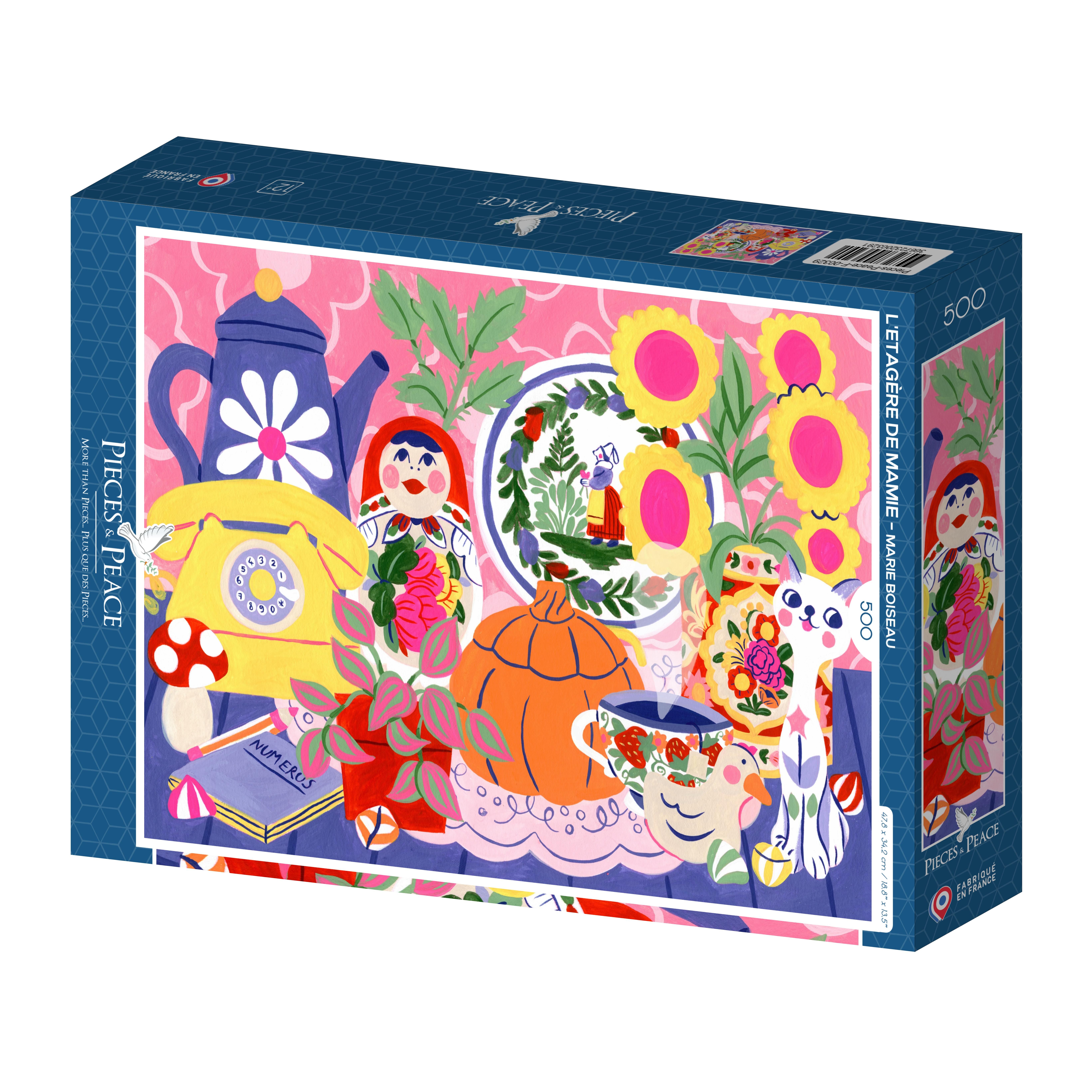 500-piece puzzle - Grandma's Shelf