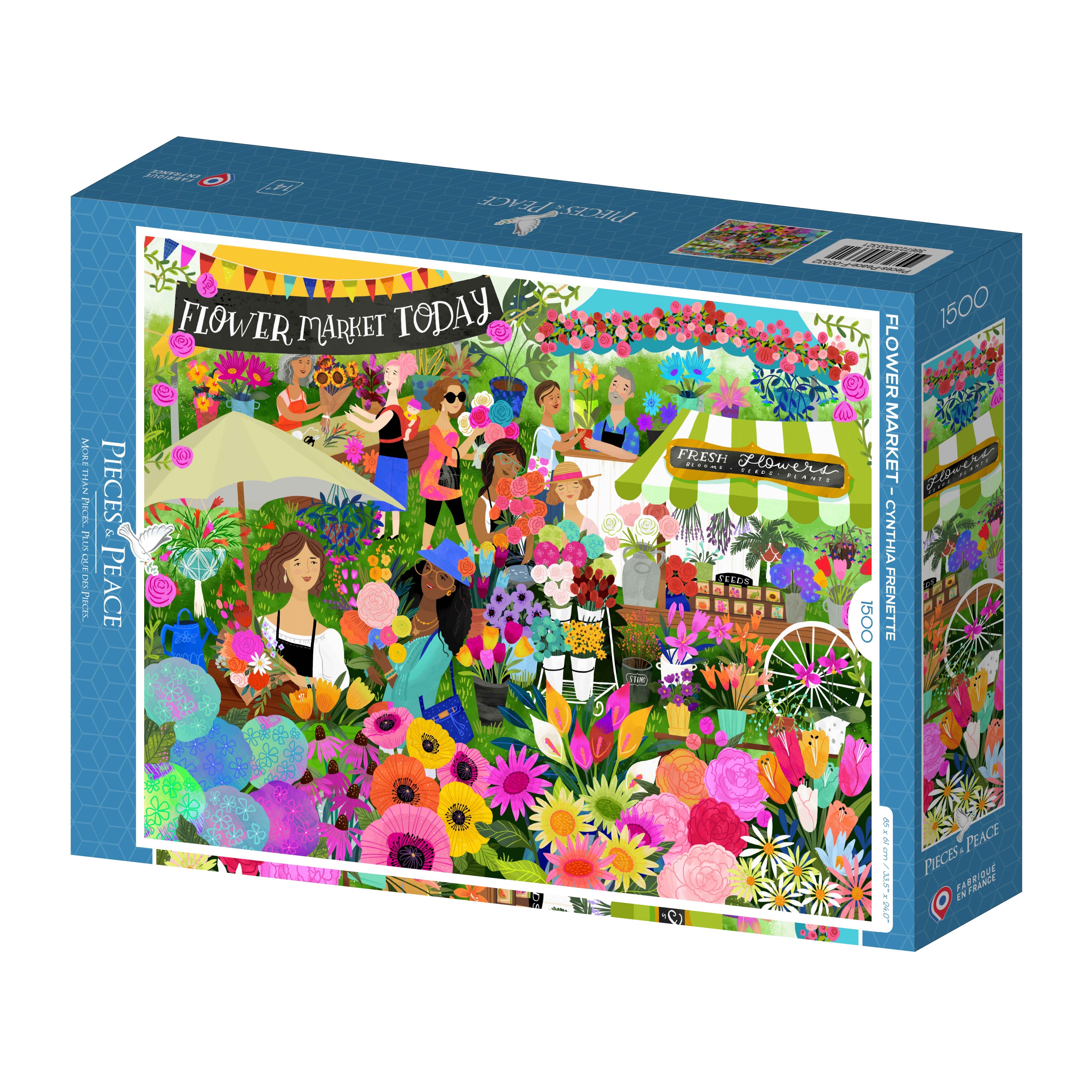 1500 Piece Puzzle - Plant Market