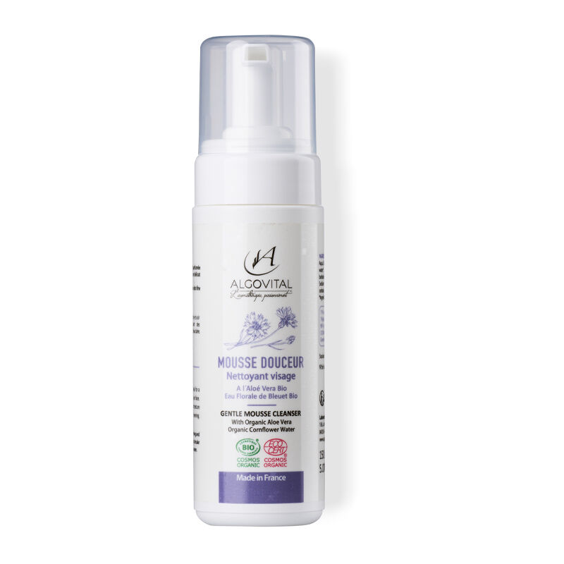 Certified Organic Gentle Foaming Facial Cleanser