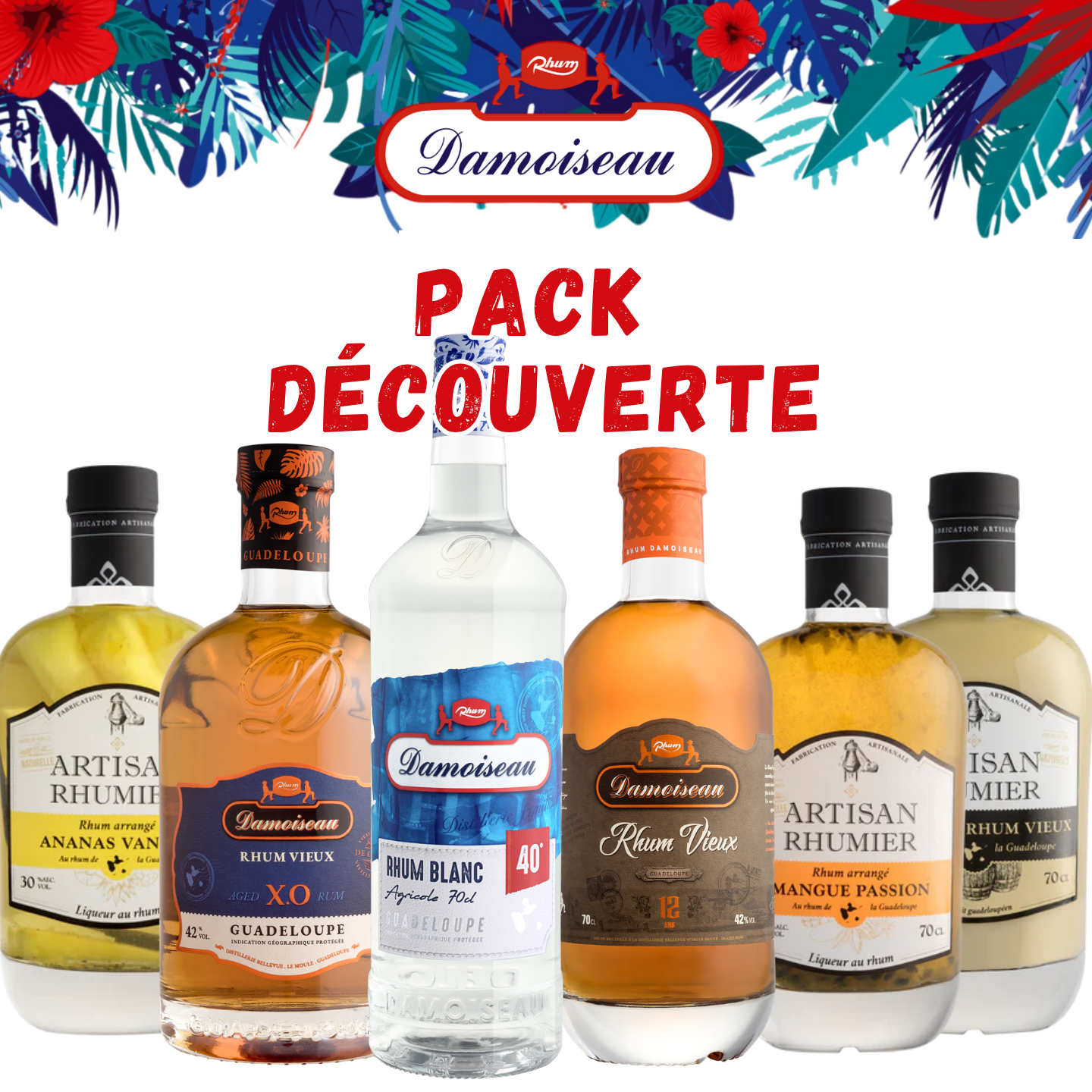 DAMOISEAU & ARTISAN RUM MAKER DISCOVERY PACK