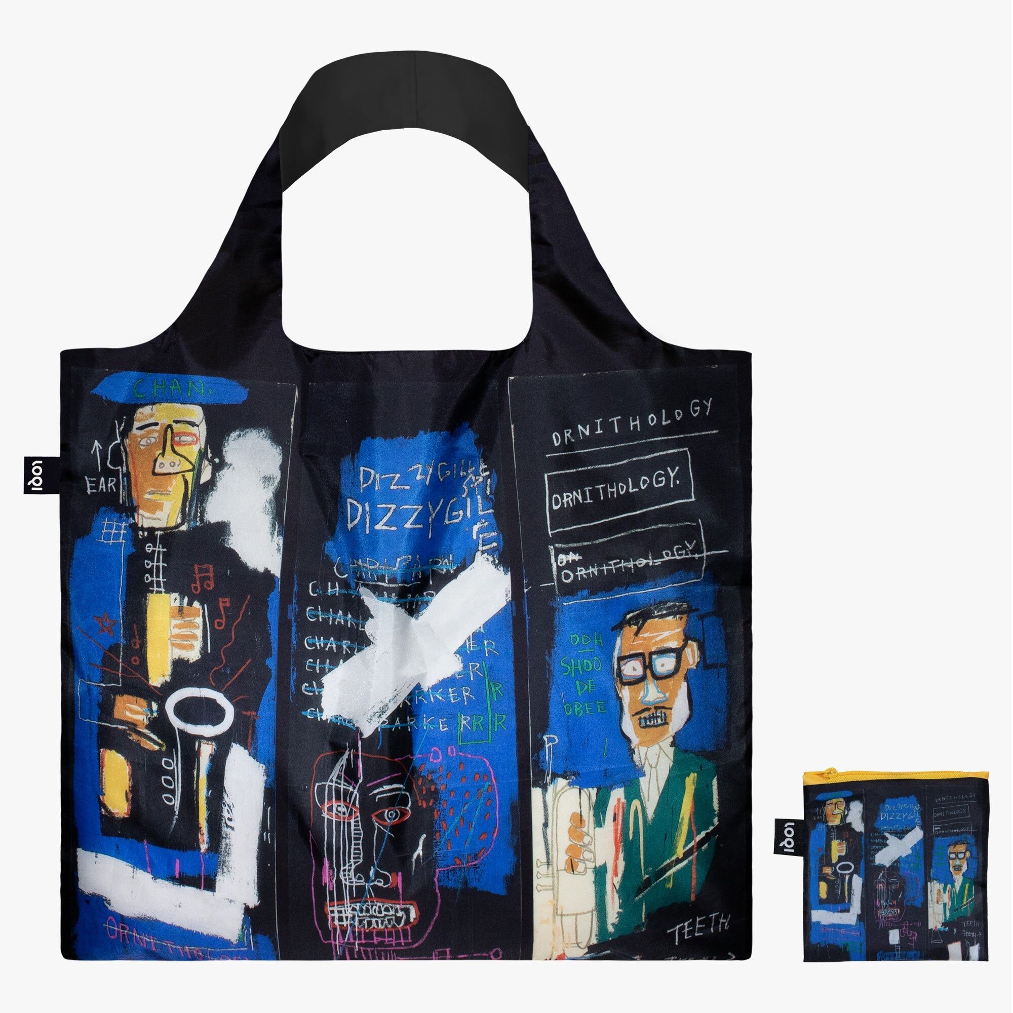 Borsa riciclata per cornisti di Jean-Michel Basquiat