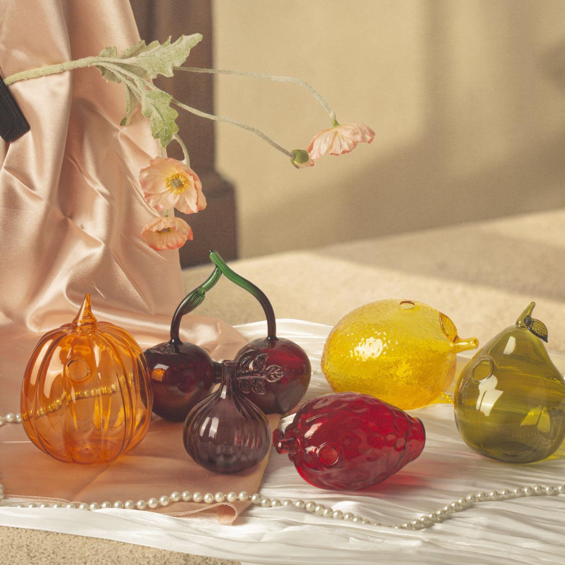 Creative Fruit Hydroponic Glass Vase - Artistic Home Décor