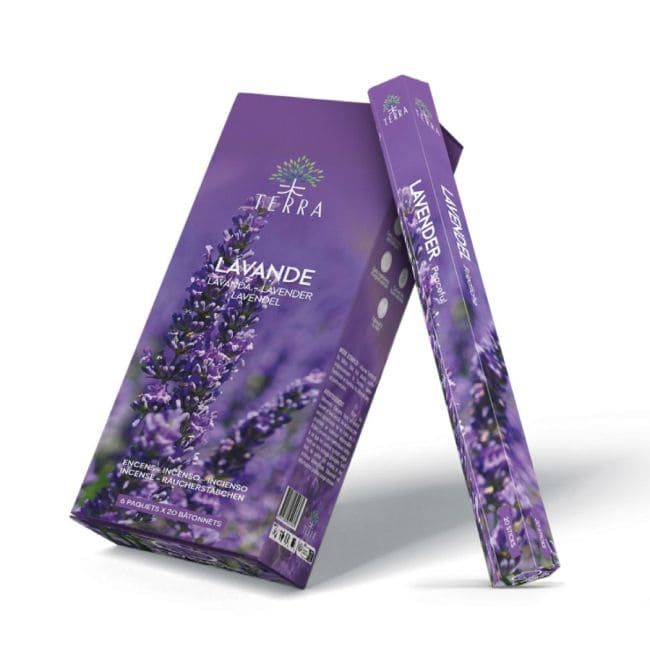Encens Terra Sans Charbon Hexa - Lavande 30g