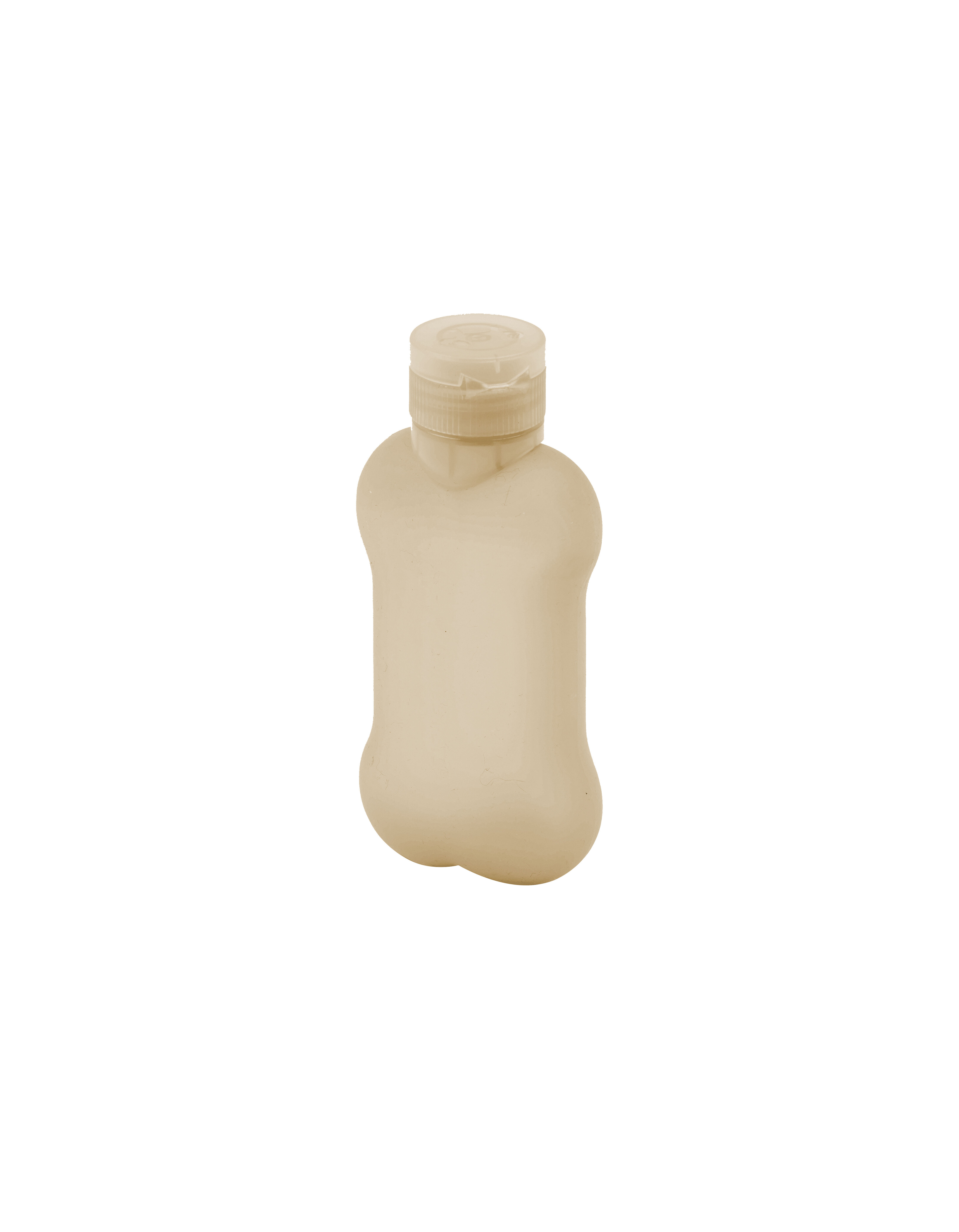 Designer-Pipiflasche aus weichem Silikon TORTORA