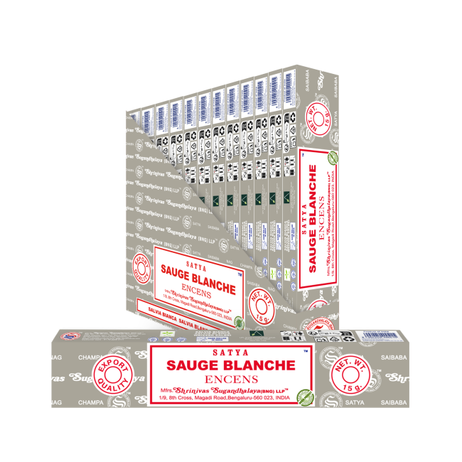 Satya White Sage Incense 15g