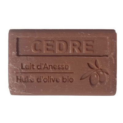 Eselsmilchseife – Zedernholzduft – 125 g