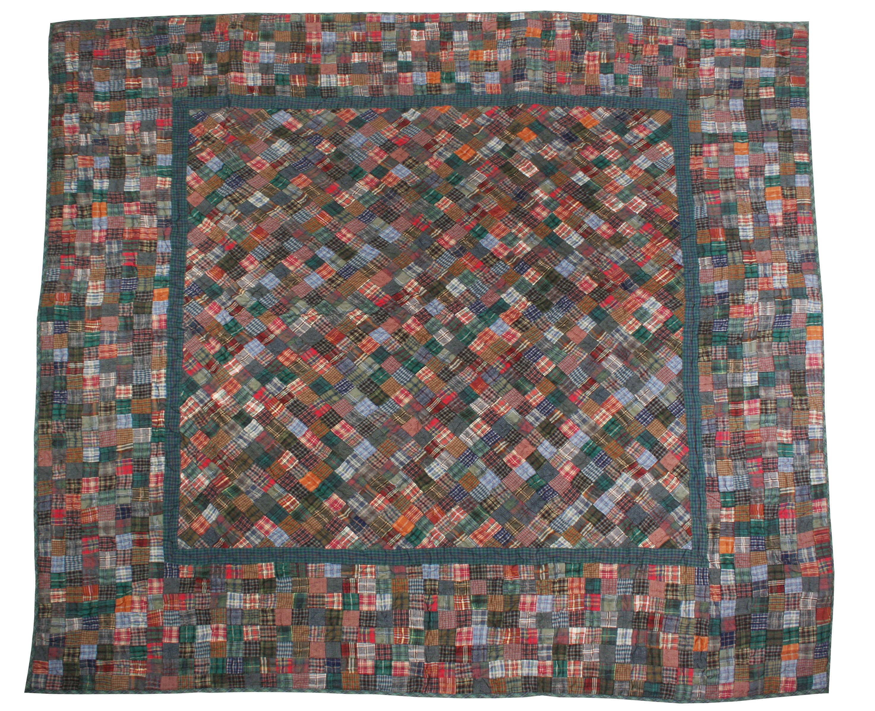 11733PATCH-QUILT-CRIB/THROW/WH