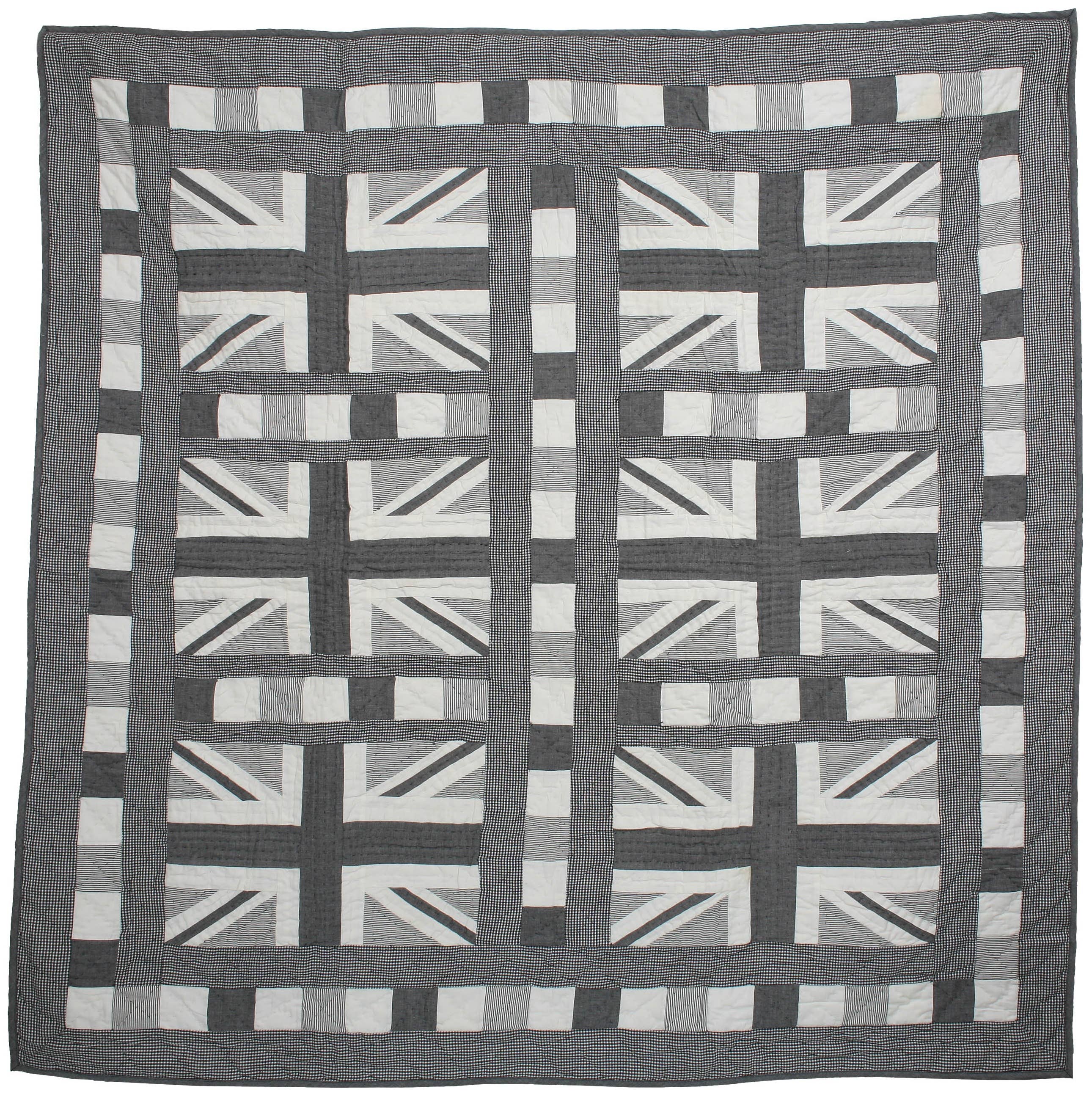 UJ132-QUILT-CRIB/THROW/WH