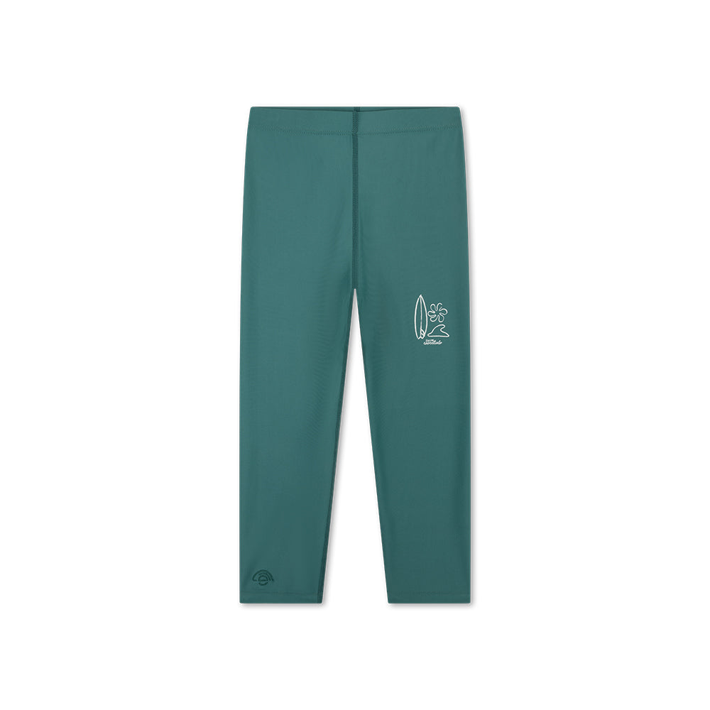 Leggings con protección UV - Niños - Verde - Surfista