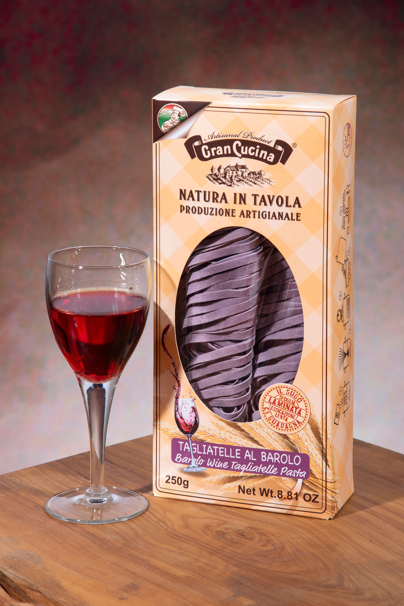 Tagliatelle with Barolo, 250g Case