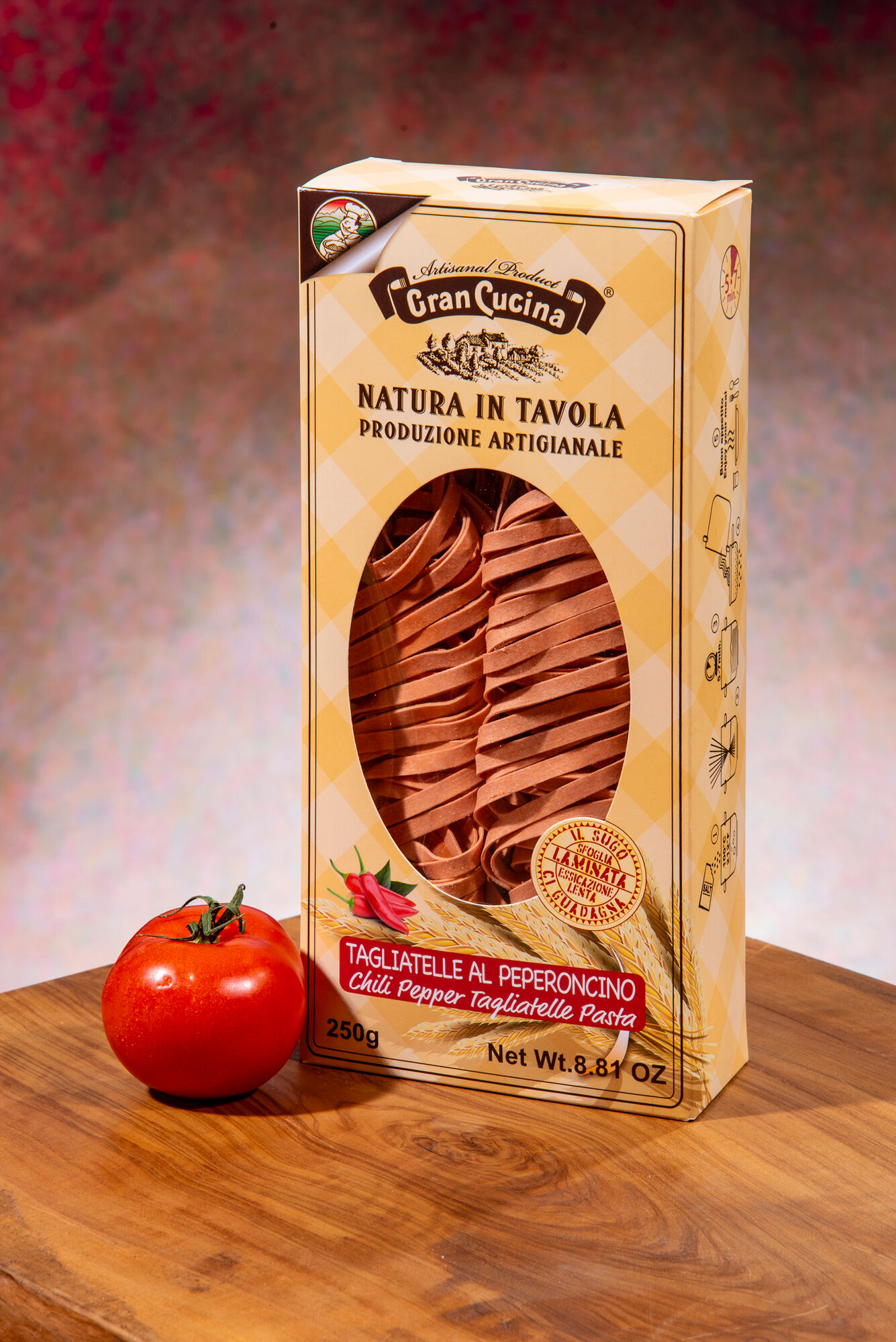 Tagliatelle with Chili Pepper 250g Case