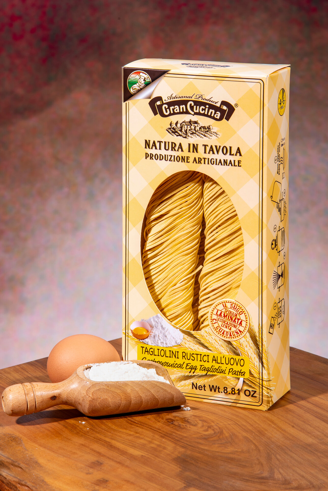 Rustic Tagliolini Egg Case 250g