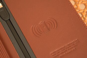 Étui de téléphone végétalien ( Marron ) 5