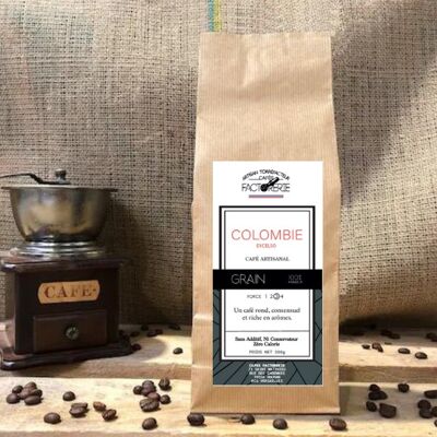 COLOMBIA EXCELSO COFFEE GRAIN - 500g