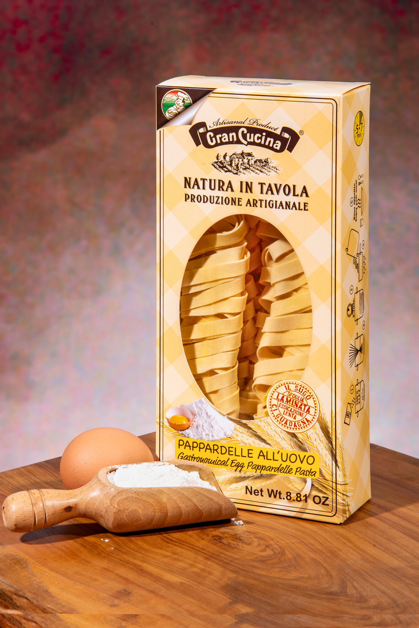 Egg Pappardelle 250g Case