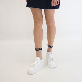 Be apache - Navy, la chaussette en coton et en voile ultra-résistant 3