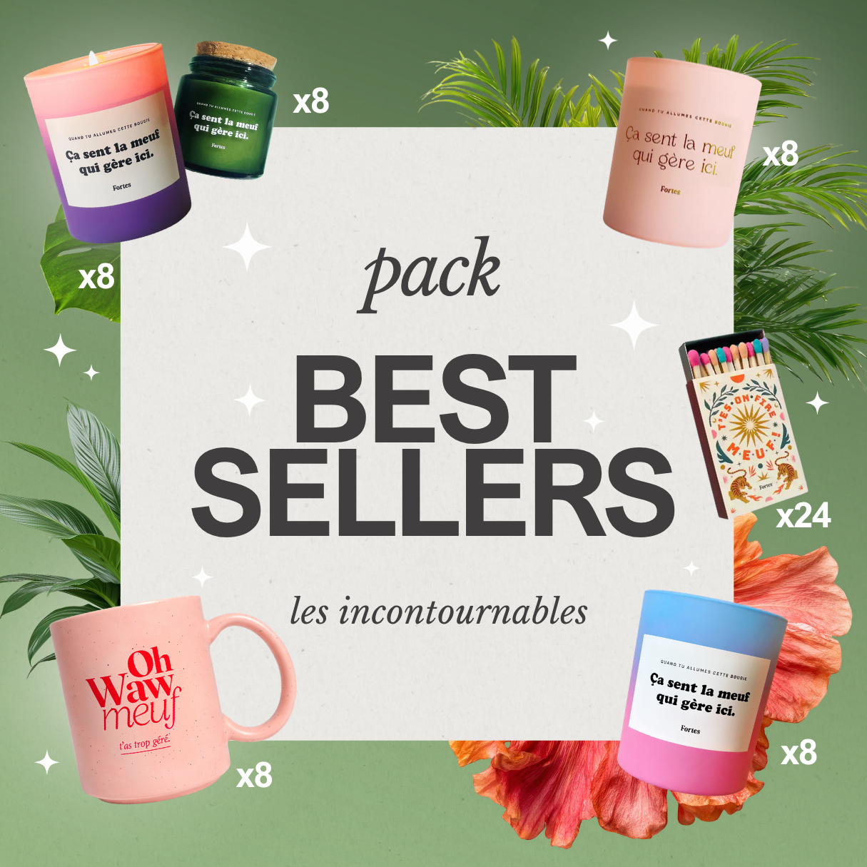 Best-Seller Pack — The Essentials (Candles, Mugs & more)