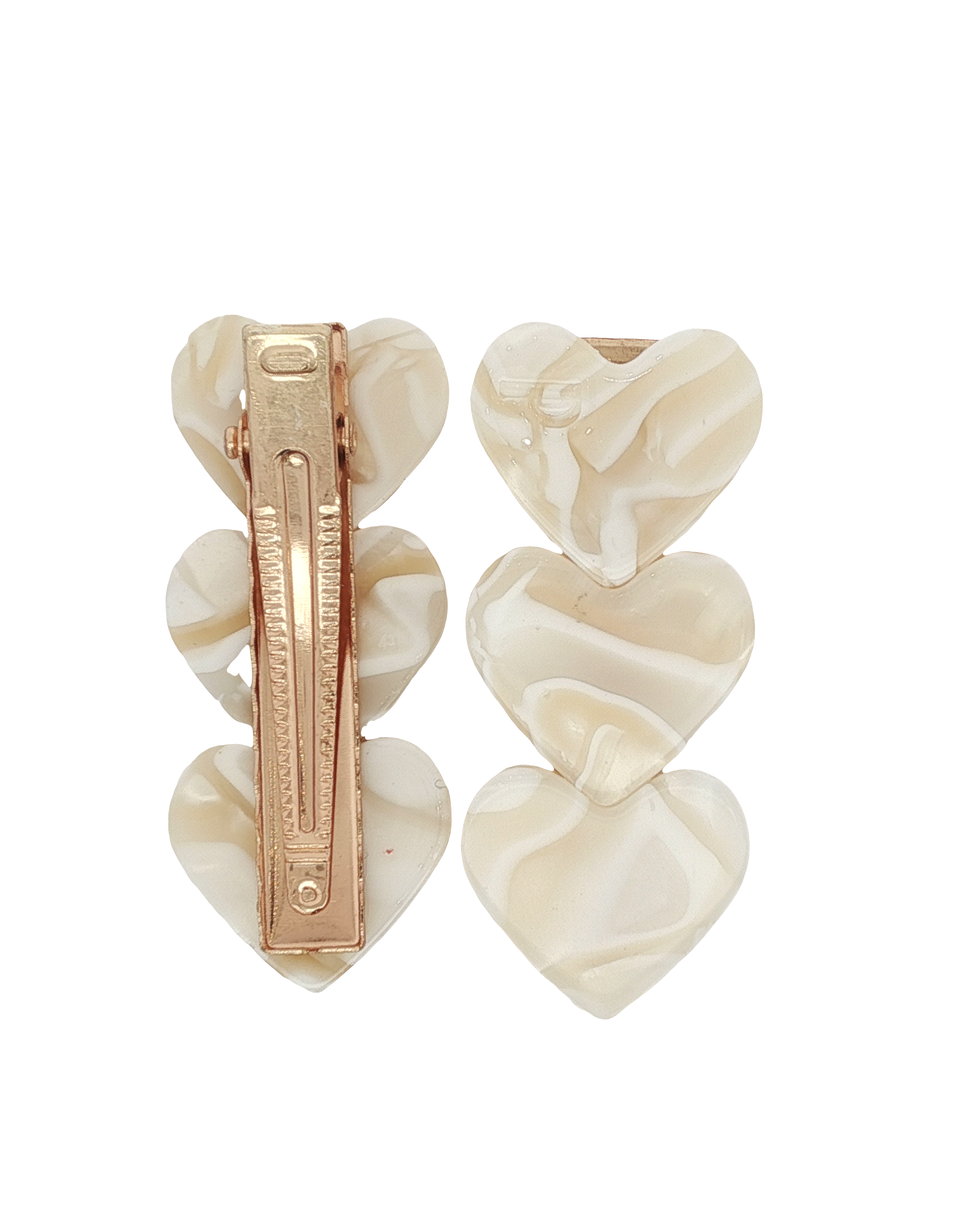 Heart Clip - Popcorn