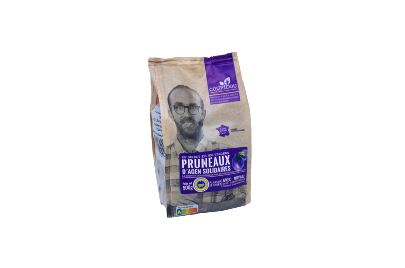 Agen prunes, 500g, with pits, Coufidou