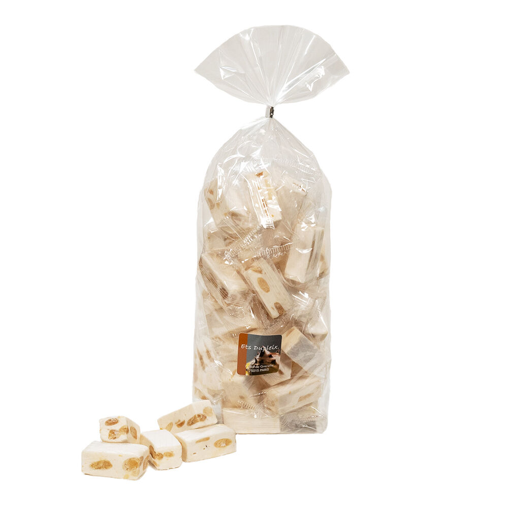 Soft almond nougat papillotes 400g