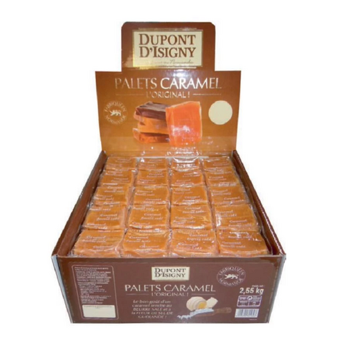 Box of 200 Salted Butter Caramel Palets 2.55kg Dupont d’Isigny