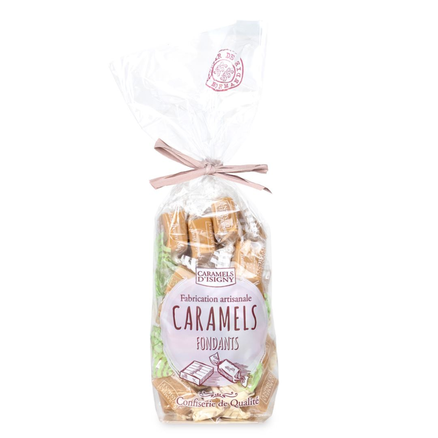 Isigny Caramels, 150g, carton of 20 bags