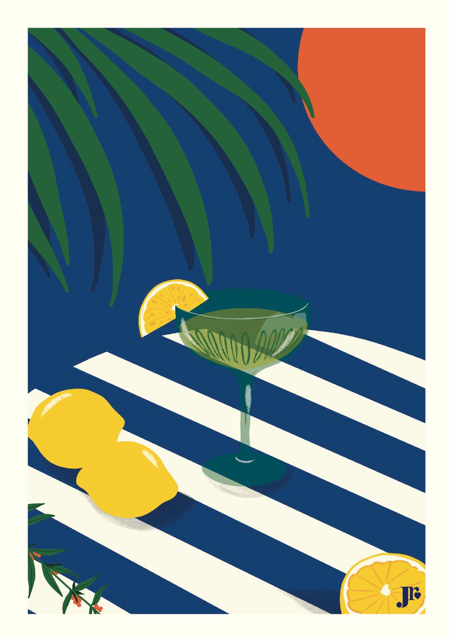 Postcard SEASIDE, The Aperitivo