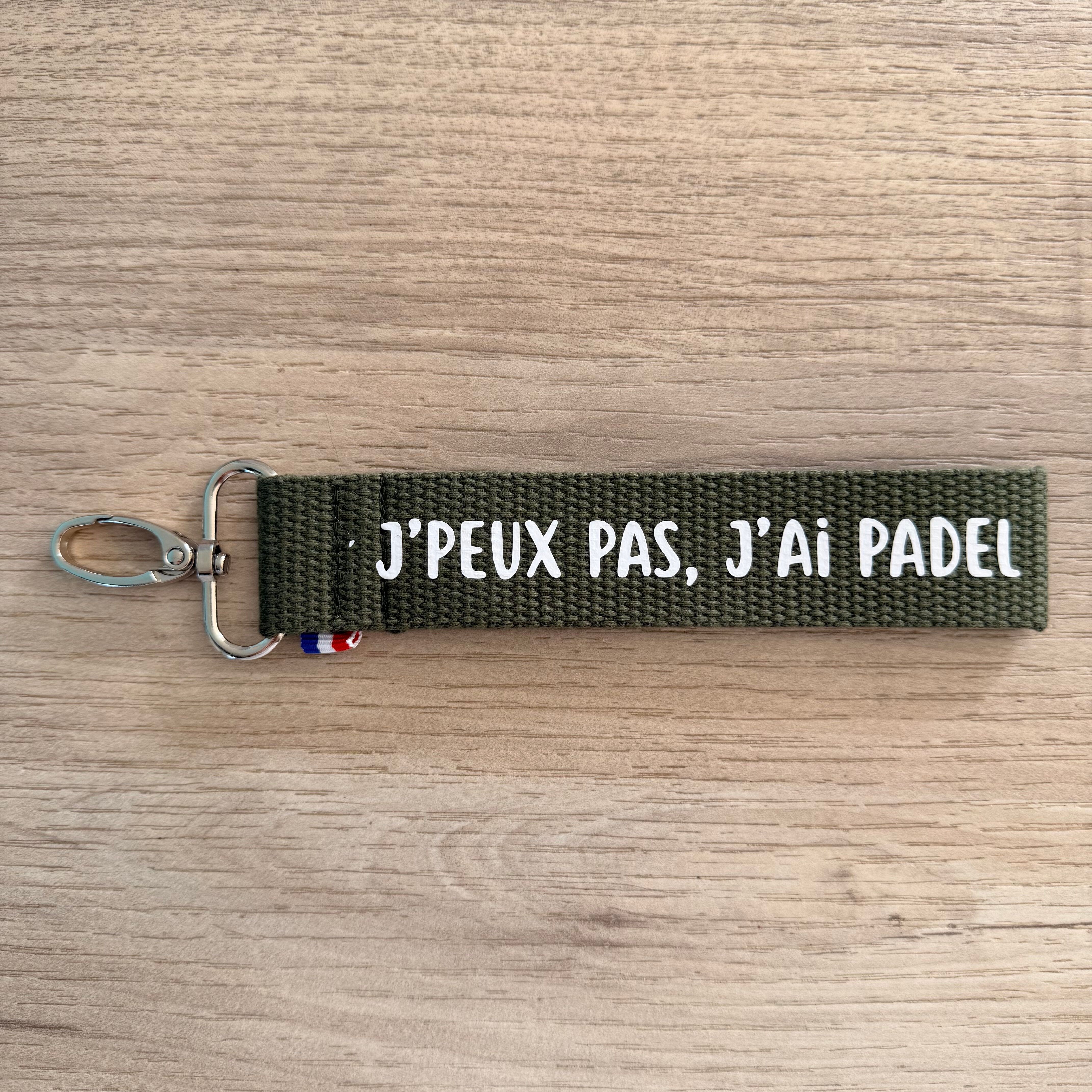 Keychains, I can't, I have padel