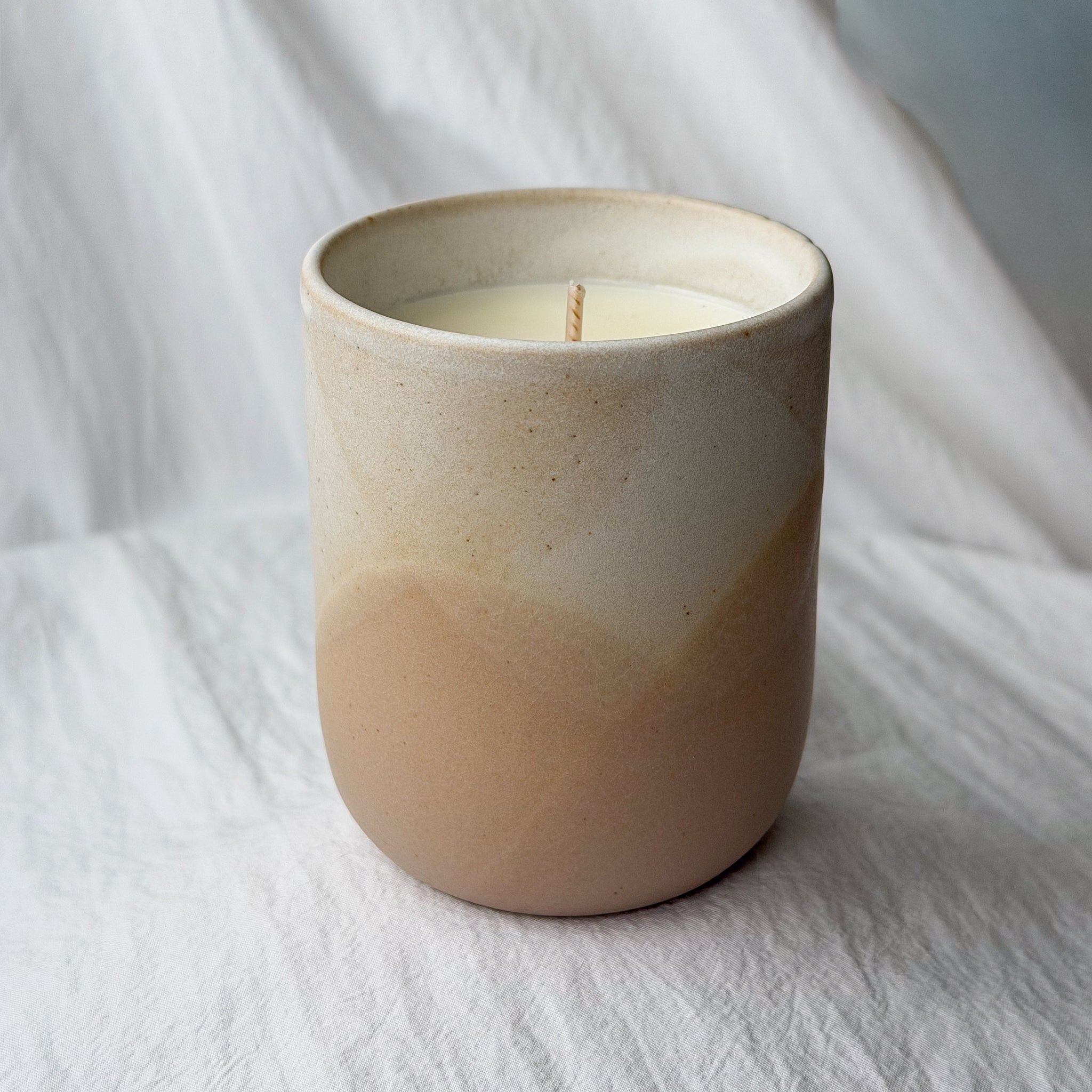 Orange blossom candle with a hint of vanilla