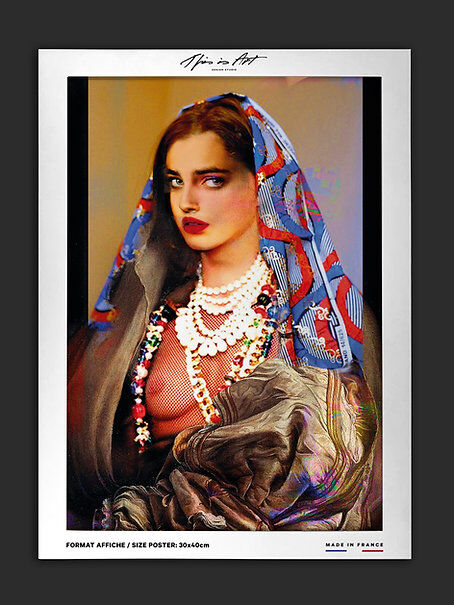 AFFCIHE DONNA VELATA